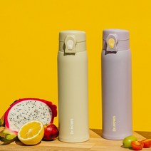 닥터하우스 [닥터하우스] 아띠 원터치 보온병 500ML, 퍼플