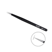 비투스 블랙 속눈썹족집게 ESD-11