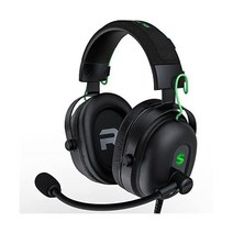블랙 샤크 게이밍 헤드셋 + 노이즈 캔슬링 Cardioid 마이크 for PC PS4 PS5 XBOX 엑스박스 Switch 스위치 50mm Dyna마이크 드라이버 오버이어 헤드폰