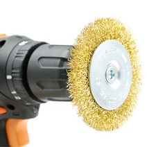 녹페인트제거 전동공구용 생크 베이비철브러쉬 산업용 세밀한작업 와이어 부라쉬 간편보수 미니, 베이비브러쉬 컵 24mm NO.77546