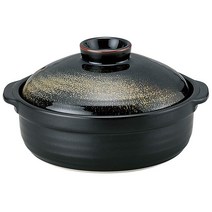야마시타 공예 토 냄비 도자기 35.9×31×18.3cm 화 나고미