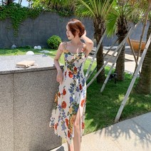 신지연 다낭 커플 오프숄더 제니 발리여행 나시 샤 긴치마 바캉스룩 해외여행 여름옷 발리 동남아 휴양지룩 원피스