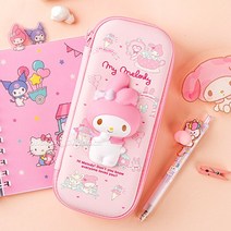 산리오 마이멜로디 스퀴시 필통, 연핑크