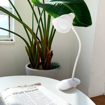 이엘퍼니처 360도 회전 USB LED 스탠드 조명 모음 터치식 독서등 책상조명, 2014_화이트