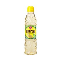 오뚜기 현미식초 천연발효 새콤한 500ML 1개, 2개