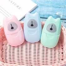 은은커플 휴대용 종이비누3종세트, 3세트, 0.025kg