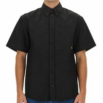 MSGM 명품엠에스지엠 23FW 테크니컬 개버딘 코튼 셔츠 3540ME07I 237514 99 TMG1030228