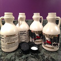 Maple Syrup Jugs - Pint (１6 FL OZ Each) - Case of 4 Empty Containers, 1