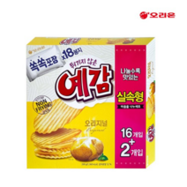 오리온 예감 오리지널 288g (16g x 18봉지) 튀기지 않은 감자칩