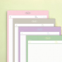 플랜비 메모패드 - A5 그리드-웜그레이, 1개, 그리드 웜그레이