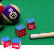 당구용품 모음 큐대 당구공 포켓볼 3구 4구 초크 당구전용장갑, 당구초크(12개입)