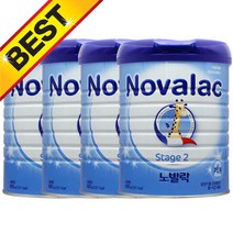 노발락 2단계 800g 분유 4통