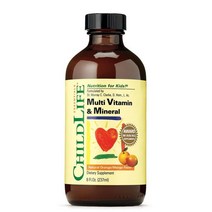ChildLife 차일드라이프 멀티비타민 & 미네랄 오렌지망고맛 237mlX2개, 237ml, 2개