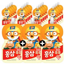 팔도 뽀로로 홍삼쏙쏙 어린이음료 100ml, 20개입, 오렌지