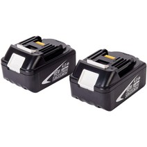 Makita BL1840B 18V LXT 4Ah 리튬 이온 컴팩트 슬라이드 배터리 교체용 2팩