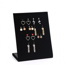 귀걸이 악세사리 진열대 사각 고급 엑세서리 진열매대, 그레이