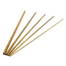 전동공구 새로운 파이프 황동 튜브 직경 2mm/3mm/4mm/5mm 길이 300mm 0.45mm 벽 절단 도구 부품 10, 05 OD6MM