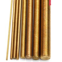 스레드로드 나사 너트 황동 길이 긴 황동 볼트 전체 스레드 샤프트로드 바, m8 2pc, 250mm