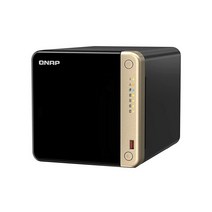 QNAP TS-464-8G-US 4 베이 고성능 데스크탑 NAS 인텔 셀러론 쿼드 코어 프로세서 M.2 PCIe 슬롯 및 듀얼 2.5GbE (2.5G/1G/100M) 네트워크, Diskless_4 Bay