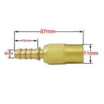 콤비보트 투명카약 Reamoceana-범용 자동차 공기 펌프 척 클립 1x6mm 자동차 트럭 타이어 팽창기 밸브 커넥터 클램프 타이어 수리 도구, Valve Clip H