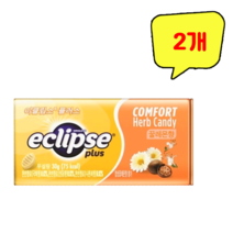 이클립스 플러스 허브캔디 꿀레몬향, 2개, 30g