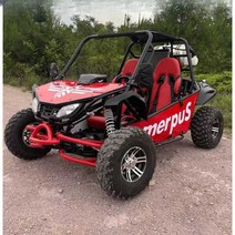 PARA 고카트 사륜바이크 연료 전기 드리프트 UTV 오프로드 해변, 300cc Jinlang 엔진 사슬 구동 10 인치