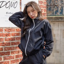 쉐얼유 여성용 바람아 멈추어다오 알유 바람막이 집업