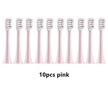 음파진동칫솔 Xiaomi soocas x3 soocare 전기 fda에 대한 100 pcs 헤드 인증 치아 브러쉬 dropshipping 도매, 10pcs pink