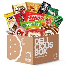 맛있는 과자 박스 세트, 14종, 1세트