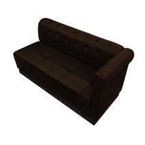 대성쇼파 클래식스타일 볼링장 대기 쇼파 2인용(B형), DS 102(레드)