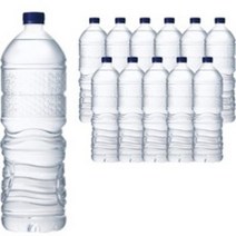 평창수 무라벨 생수, 2L x 6개