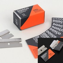 유디씨티 면도칼 단면도 10P 낱개포장 외날면도칼 클래식면도, 10개, 10개