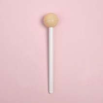 츄파르 막대사탕 디자인 젤펜 롤리팝 검정볼펜, 바닐라_1292577