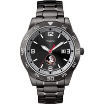 타이멕스 트리뷰트 남성용 어클레임 42mm 쿼츠 시계 스테인리스 스틸 스트랩 포함