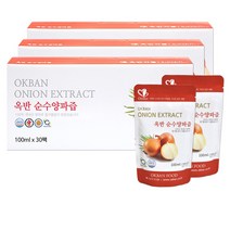 옥반식품 순수양파즙, 100ml, 90팩