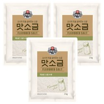 백설 맛소금 2kg x 3개