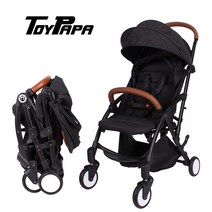 토이파파 비포비 기내반입 휴대용 유모차 블랙 그레이 버건디