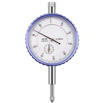 다이얼 게이지기계식 다이얼 표시기 0-10mm 포인터 고정밀 0.01 산업용 게이지 계기, 01 No 1