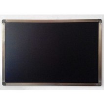 법랑 칠판 벽걸이 강의용 대형 학원 게시판 화보드, 100x150cm, 검은색