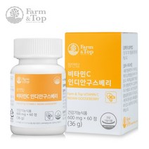 팜엔탑 비타민c 인디안구스베리 600mg x 60정, 1개