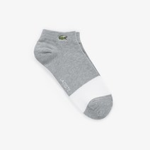 [라코스테] 남성 스트라이프 앵클 양말 RA676E-53G CCA