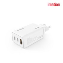 이메이션 65W C타입 3포트 초고속 멀티충전기 IMCH200G, 화이트, 1개
