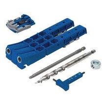 포켓홀지그 키트 휴대용 크레그 목공 가정용수리 공구, 1개, 상세페이지 참조