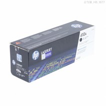 HP Color LaserJet Pro MFP M477fnw 정품토너 검정 2300매(No.410A), 1개