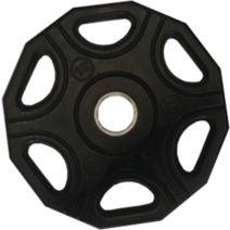 6홀 12각 원판 아메리칸핏, 10kg, 블랙