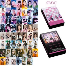 스테이씨 STAYC 굿즈 포카 사진 55장 + 카드케이스