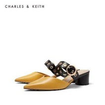 여성 뮬 블로퍼 샌들 슬리퍼 CHARLES&KEITH 여름 품 CK1-61720043