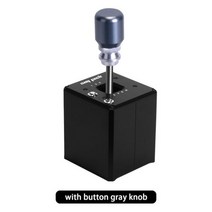 PC USB H 기어 시프터 Logitech G27 G29 G25 G920 Thrustmaster T300RS/GT ETS2 Sim 시프트 레이싱 게임, gray knob