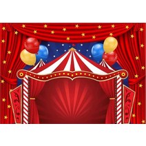 루프 탑 텐트 차량 용 어닝 하드 큰 서커스 파티 사진 배경 회전 목마 빨간 베이비 샤워 생일 배경 커튼 별 풍선 케이크 장식, 300cmx200cm, 하늘색