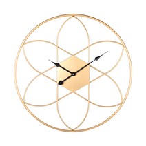 쓰리몬스터 유토리아 철제 무소음 벽시계